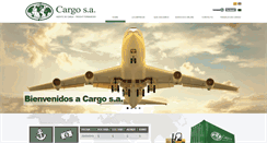 Desktop Screenshot of cargo-sa.com